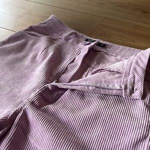 PURPLE Wide legged high waited pants